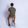 Polo fantaisie Fil Lumière Loic 8073 avocat-83 kaki