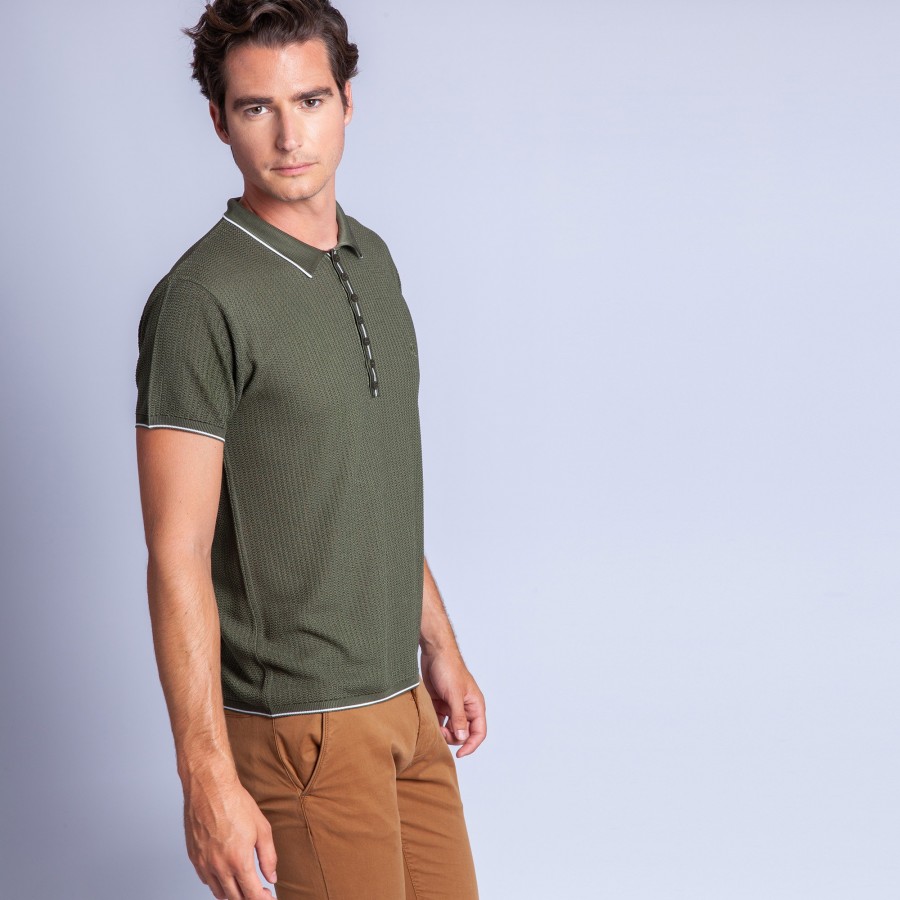 Fancy Polo Fil Lumière - Baldwin