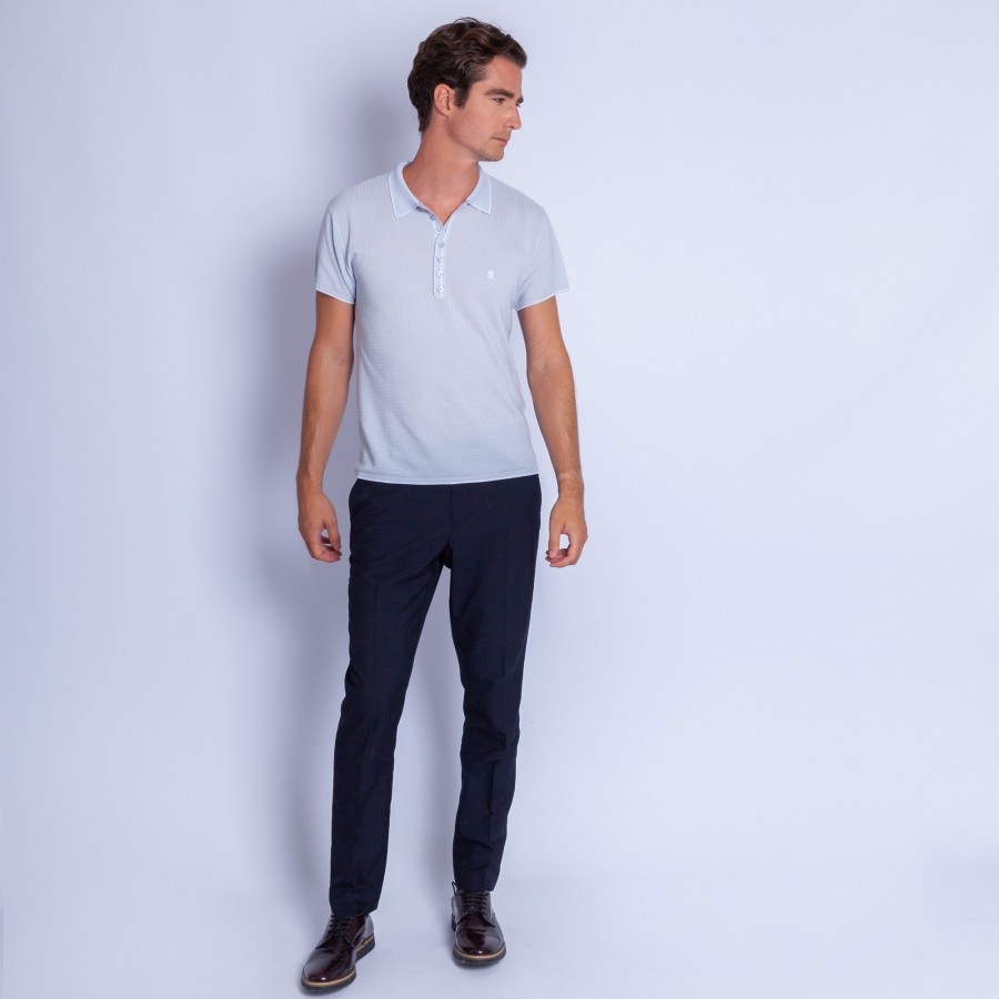 Fancy Polo Fil Lumière - Baldwin