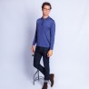 Long sleeves shirt made of fil lumière Boris