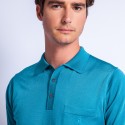Polo shirt made of Fil lumière Vadim