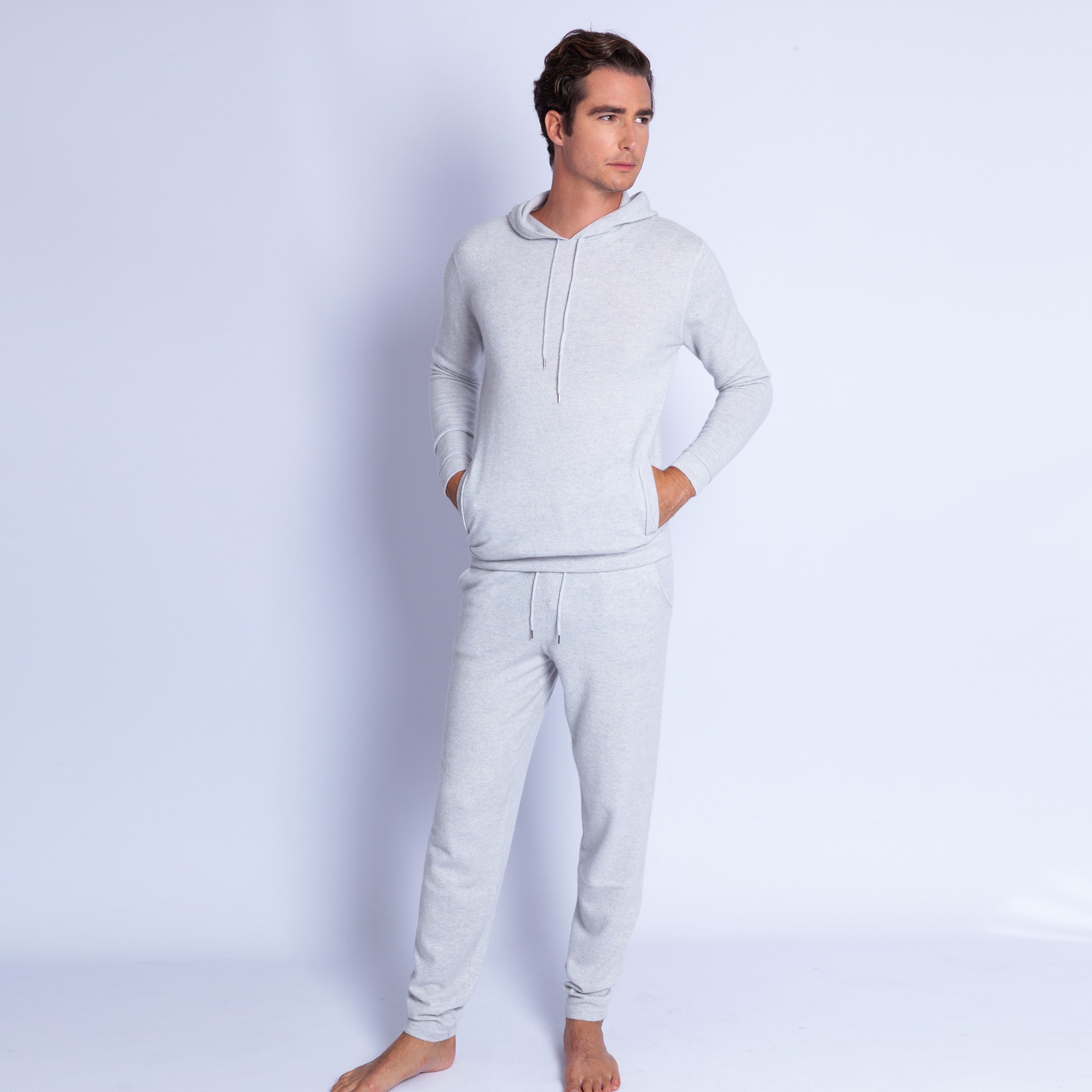 Cashmere hoodie - Harper 6340 Marine - 05 bleu marine