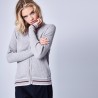 Ribbed wool cardigan - Emblème