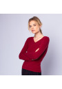 V collar cashmere jumper - Eniva