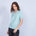 Long-sleeved polo shirt Fil Lumiere - Marjorie