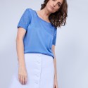 Women’s Fil Lumière polo-shirt - Marie