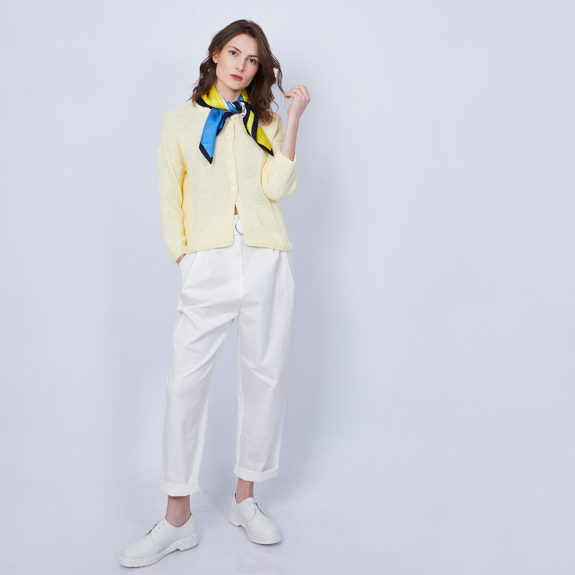 Gilet large - Colette 6462 mimosa - 08 Jaune