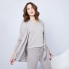 Gilet col châle - Hani 6362 gazelle - 14 Beige foncé