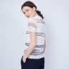T-shirt à motif col polo - Jumelle