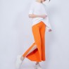 Pantalon large en coton - Jaguar 6470 tangerine - 15 Orange