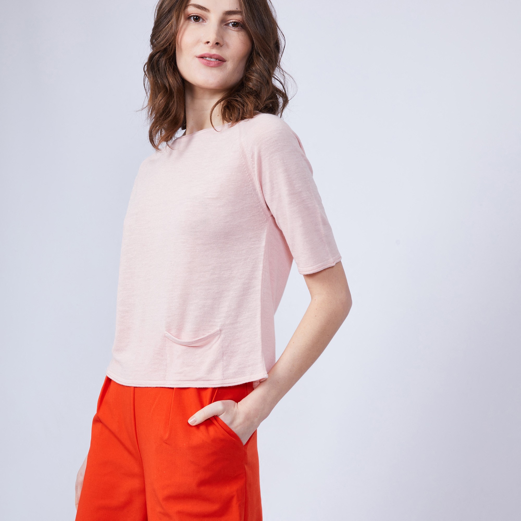 T-shirt ample col rond - Maika