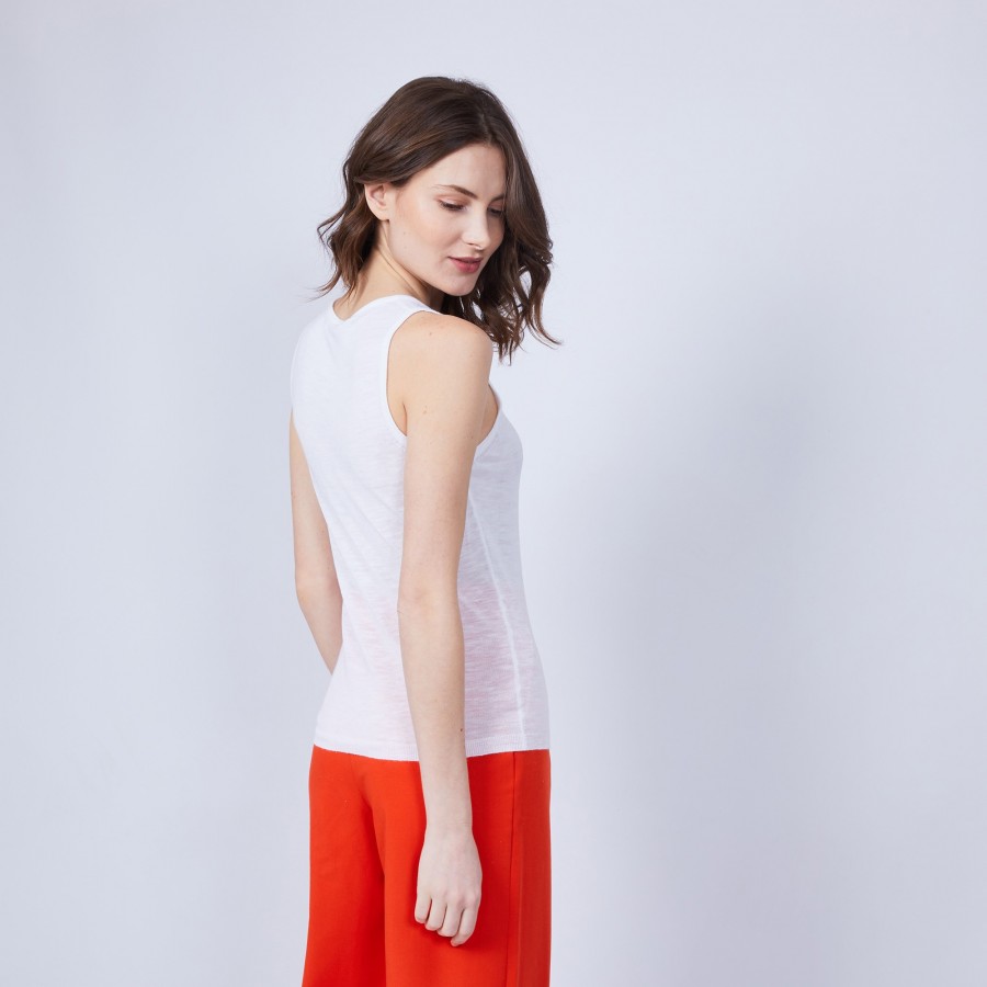 Round-neck vest - JAVA