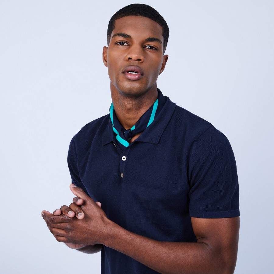 Camisa polo de algodão - Laurel