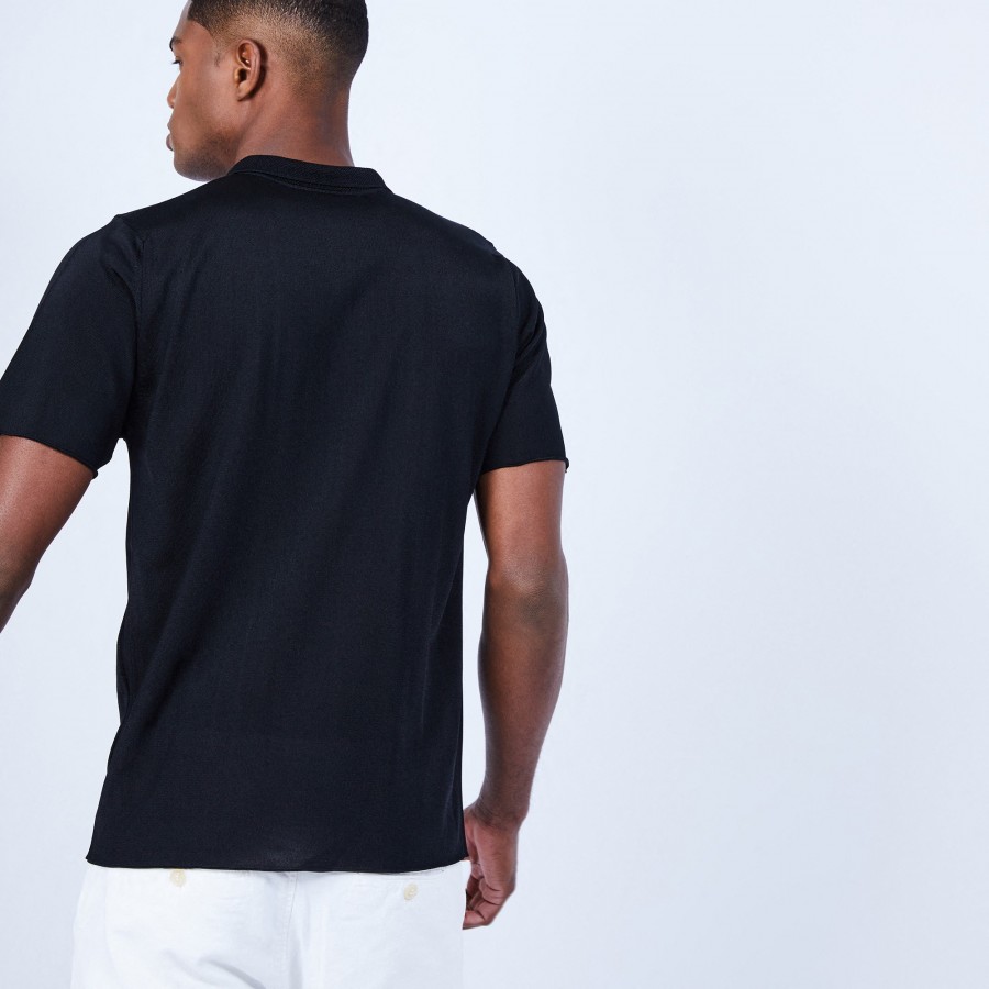 Black Fil Lumière polo shirt - Lyam