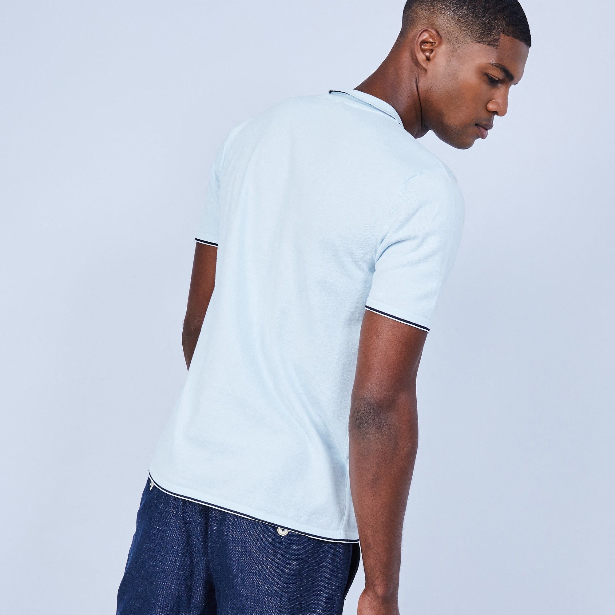 Chemise manches courtes - Lilian 6443 lagon - 23 Vert clair