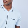 Chemise manches courtes - Lilian 6443 lagon - 23 Vert clair