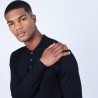 Pull col polo en laine mérinos - Lino 6401 dune - 12 Beige clair