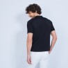 Polo manches courtes en Fil Lumière Vadim 0307 noir - 01 Noir