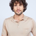 Polo shirt made of Fil lumière Vadim
