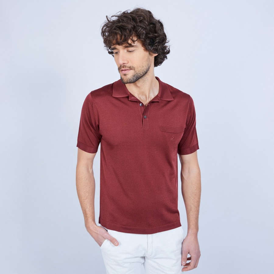Polo shirt made of Fil lumière - Vadim