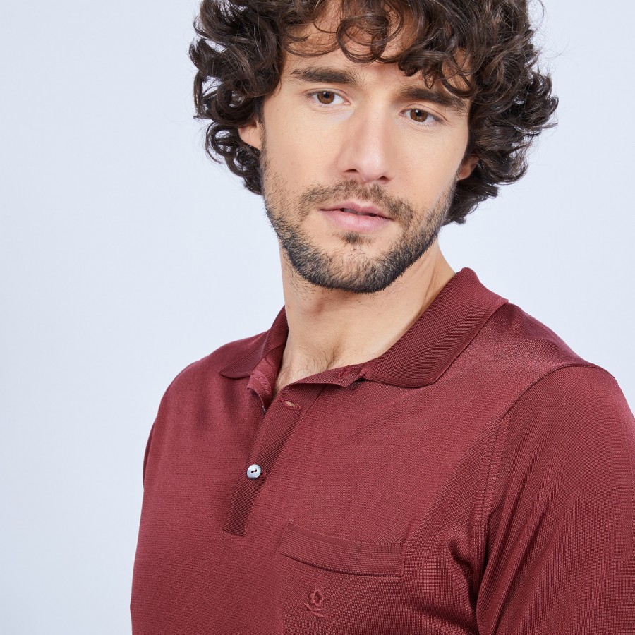 Polo shirt made of Fil lumière - Vadim