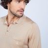 Long sleeves shirt made of fil lumière Boris