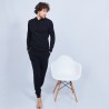 Sweat à capuche en cachemire - Harper 6410 noir - 01 Noir