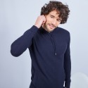 Cashmere hoodie - Harper 6340 Marine - 05 bleu marine