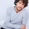 Cashmere jumper with grandad neckline - Henry