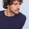 Cotton  and cashmere crew neck jumper - Hizoka