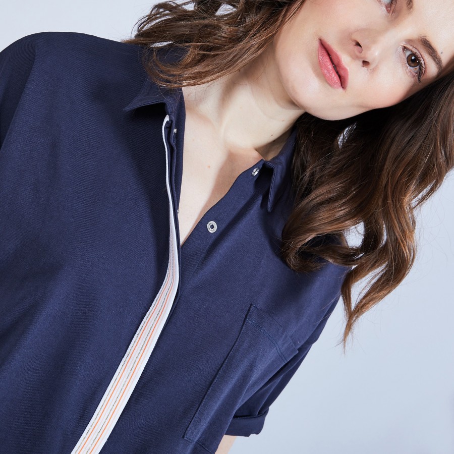 Chemise ample en coton - Myosotis