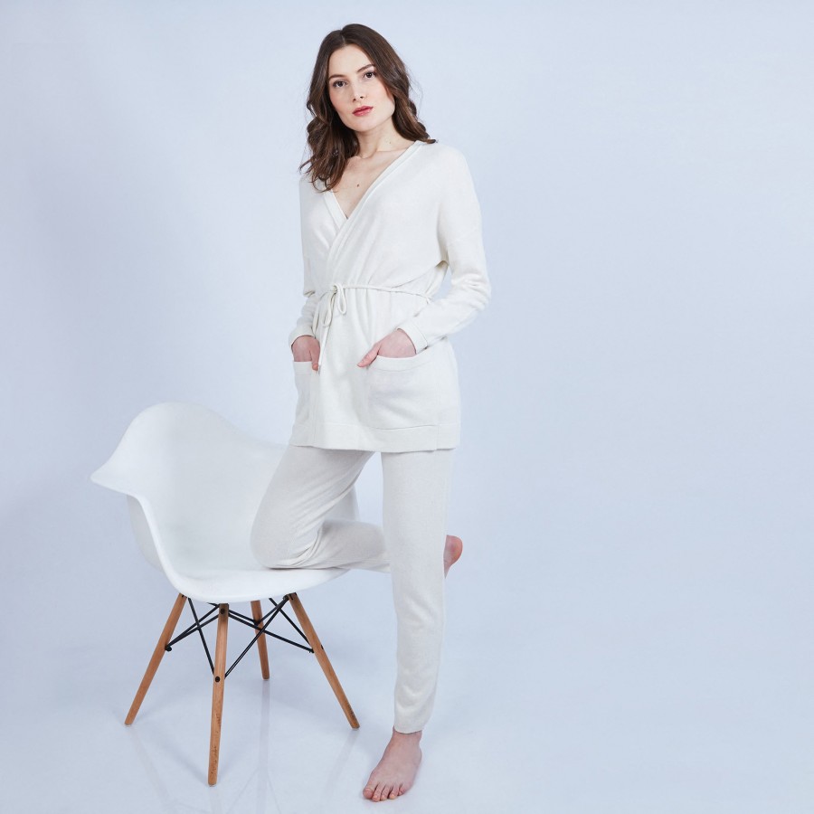 Cashmere cardigan with pockets - Hazel