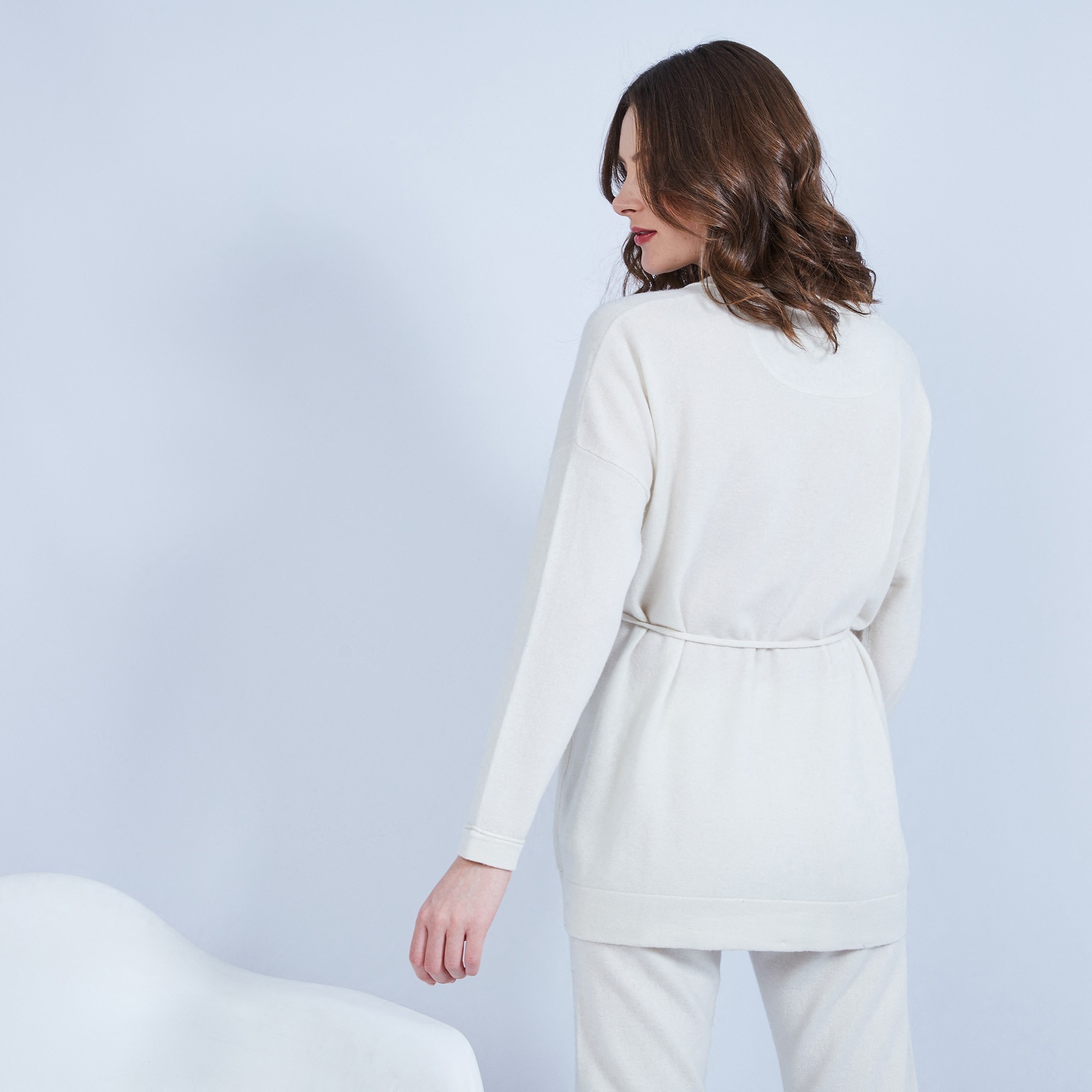 Cashmere cardigan with pockets – Hazel