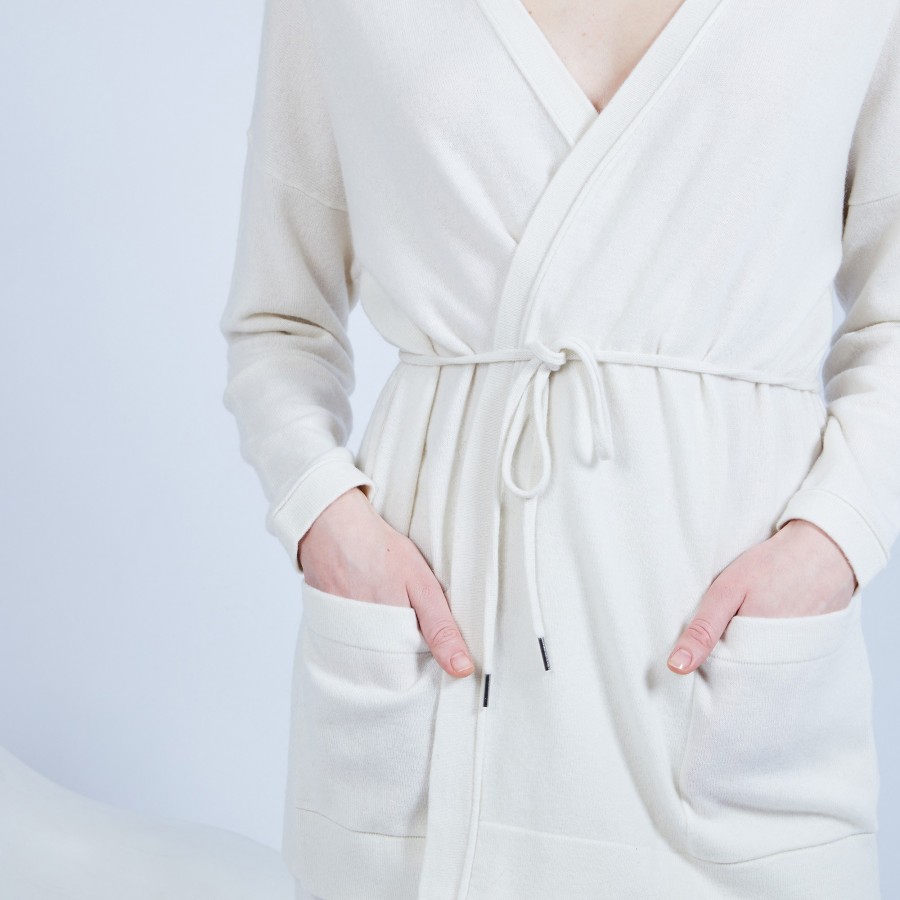 Cashmere cardigan with pockets - Hazel