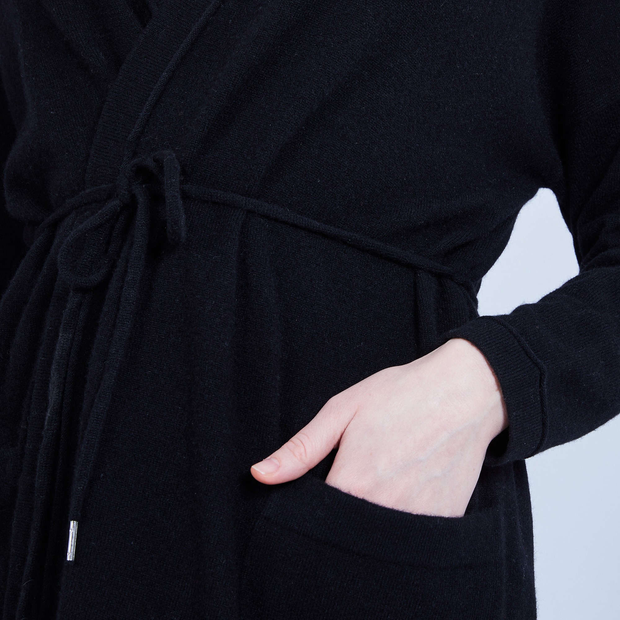 Cashmere cardigan with pockets – Hazel
