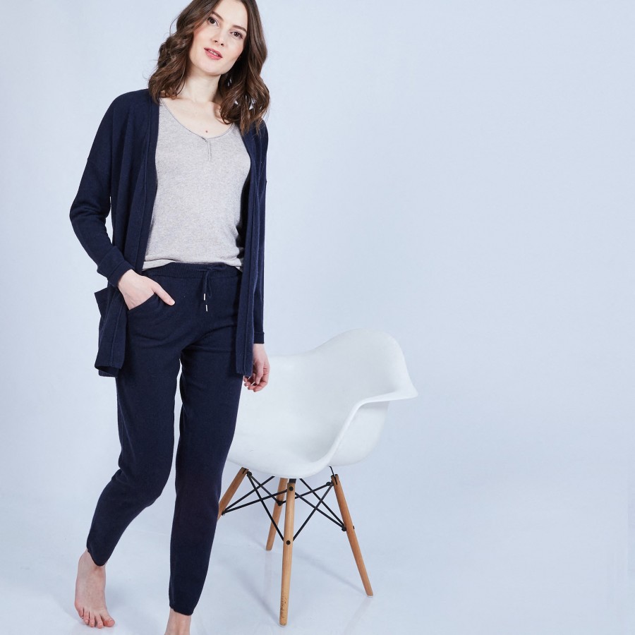 Cashmere cardigan with pockets - Hazel