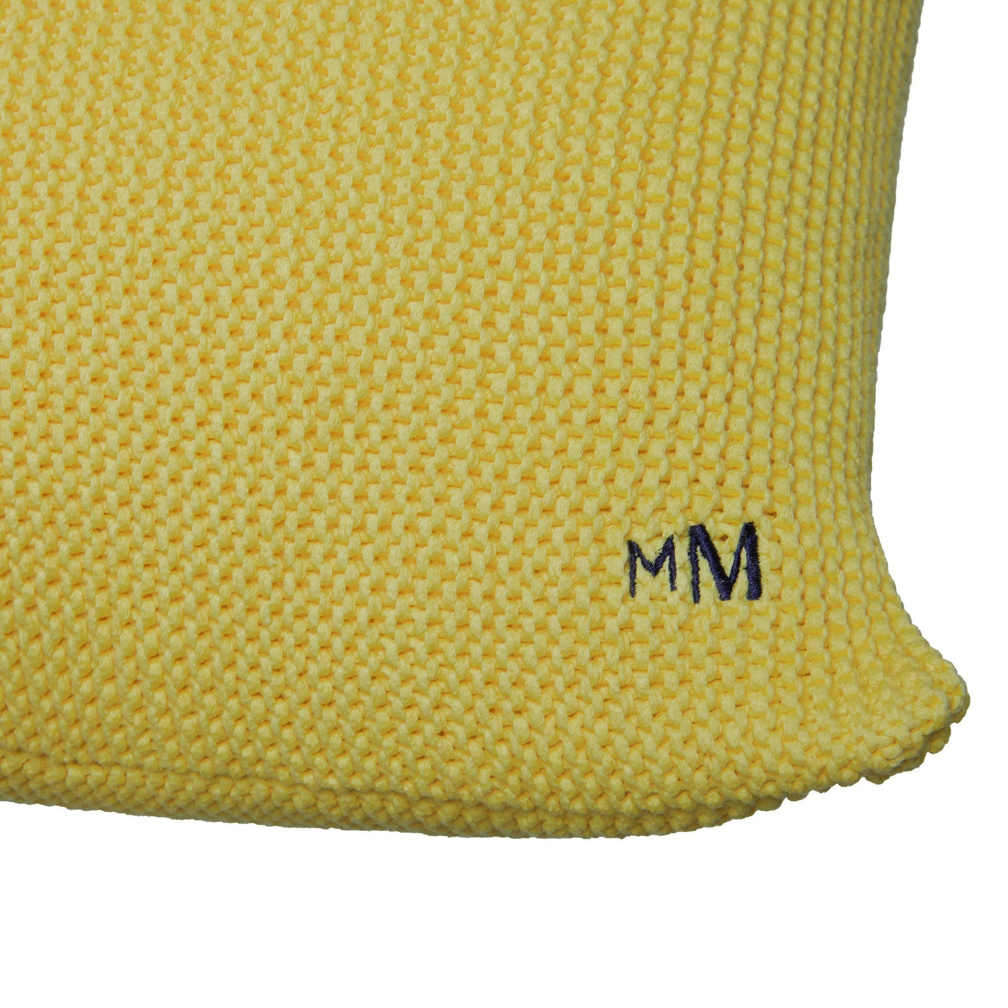 Coussin avec noeud en coton bio - Kansas