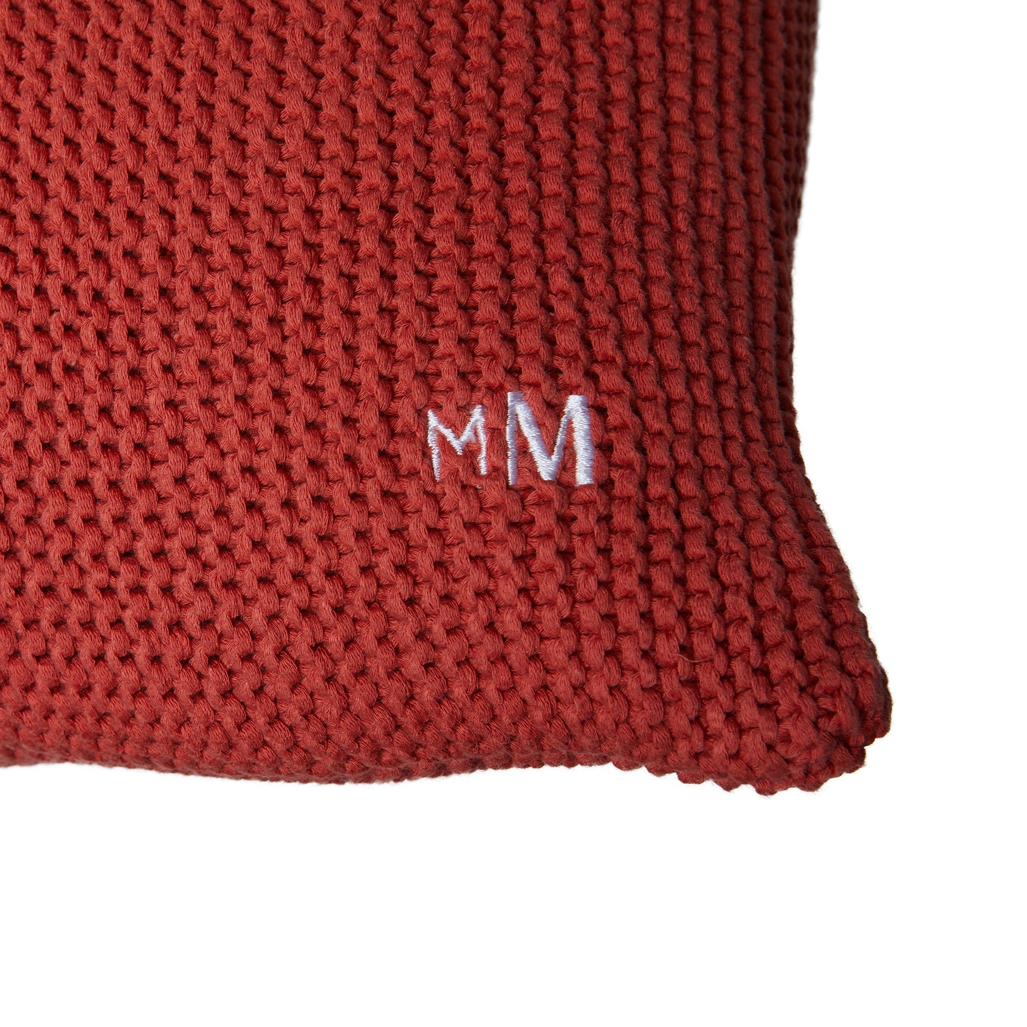 Coussin avec noeud en coton bio - Kansas