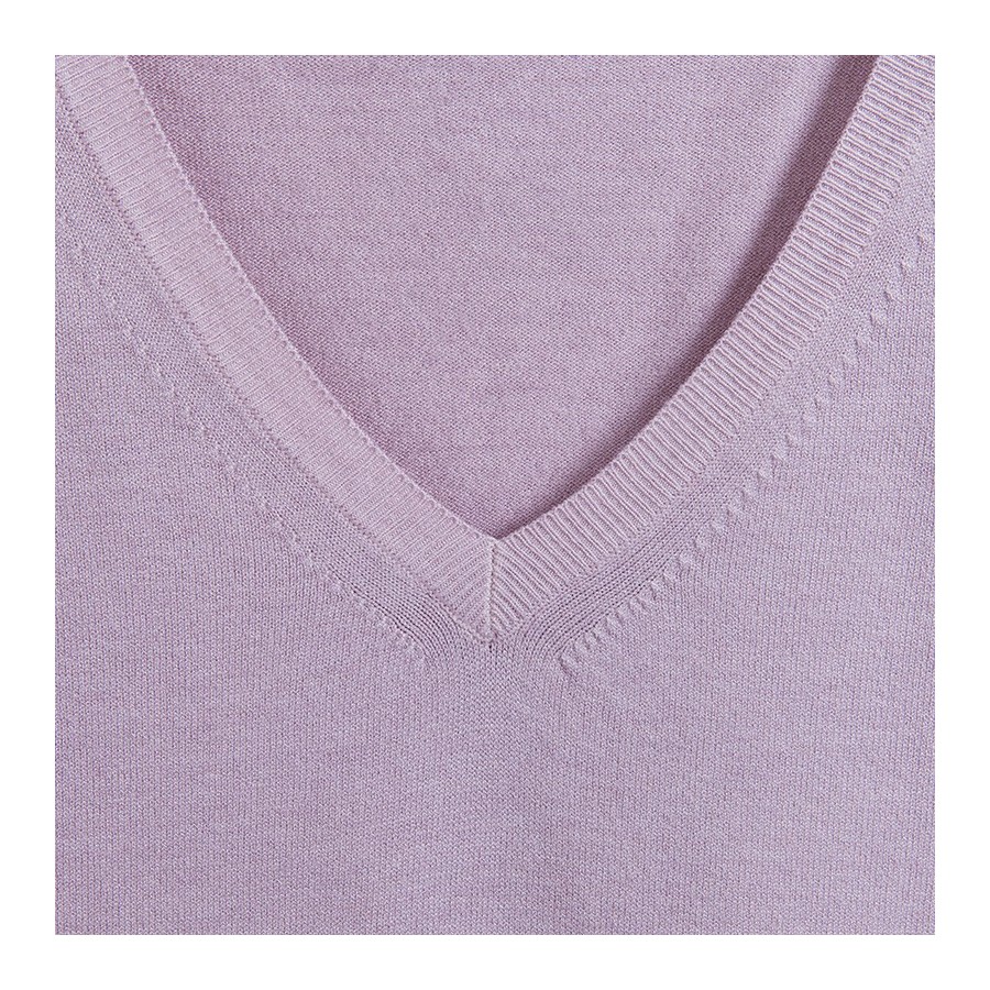 Suéter de lã com decote em V - Aristote