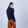 Pull col rond en laine mérinos - Berenice