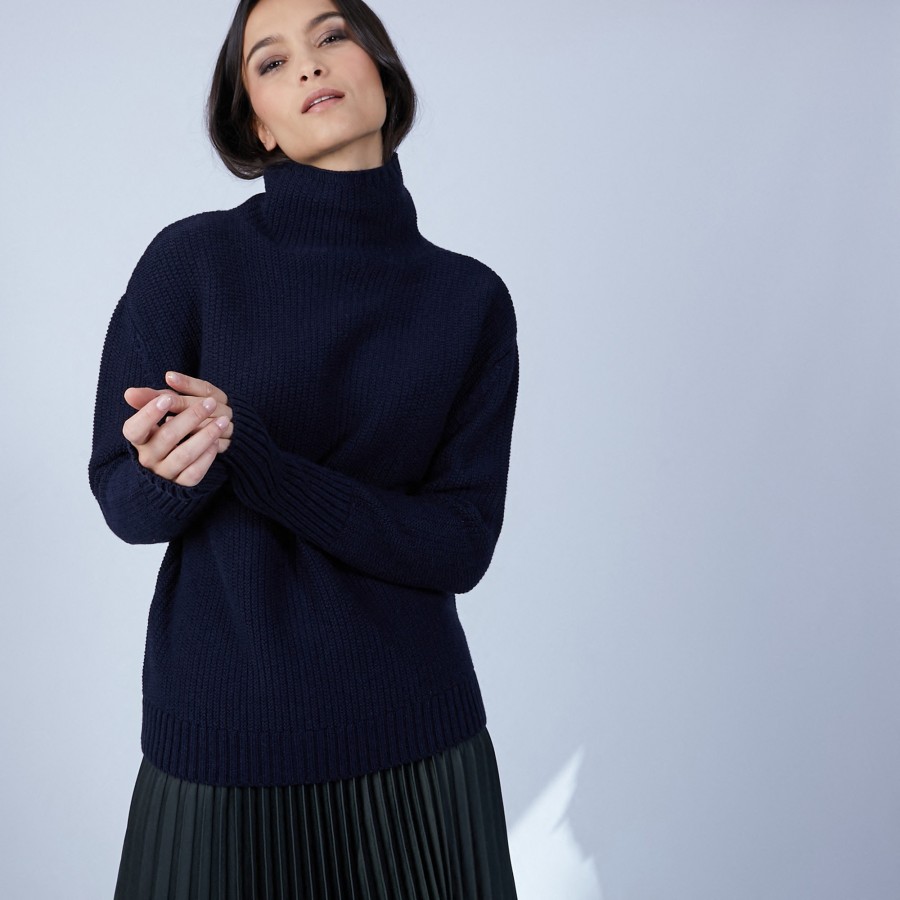 Extra-long sleeved jumper - Solane