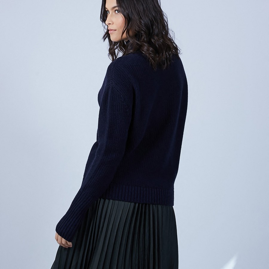Extra-long sleeved jumper - Solane
