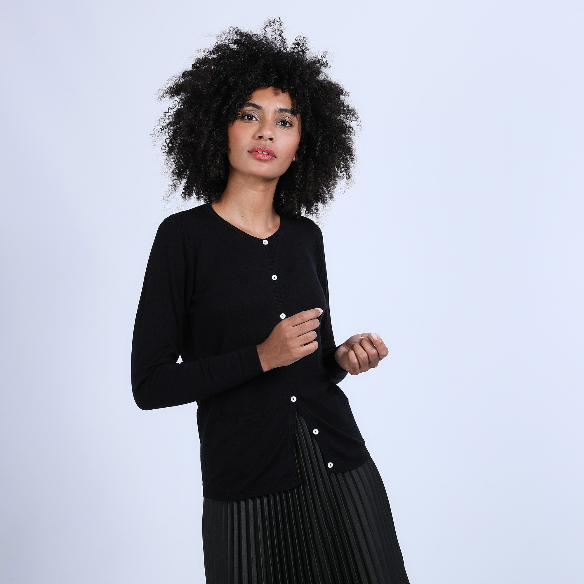 Gilet en laine mérinos - Belita