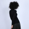 Gilet en laine mérinos - Belita 6610 noir - 01 Noir