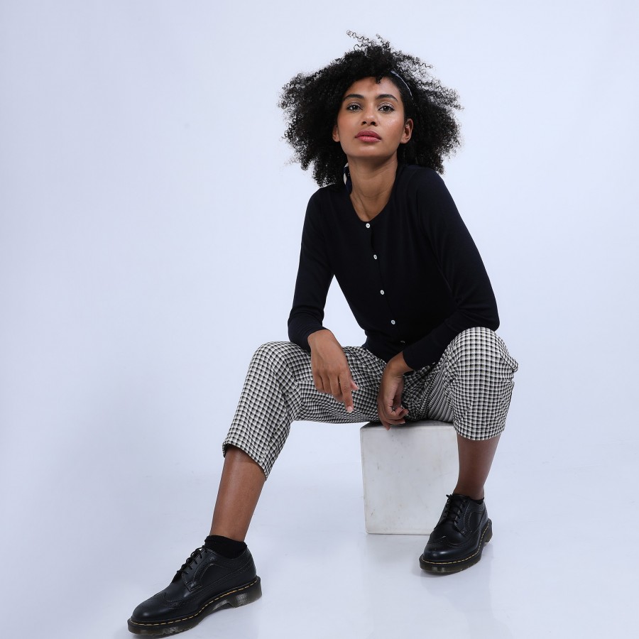 Cardigan de lã merino - Belita