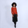 Gilet en laine mérinos - Belita 6682 tomette - 46 Marron clair