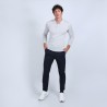 Pull col polo en laine mérinos - Beni