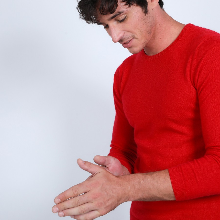 Round-neck cashmere jumper - Evain