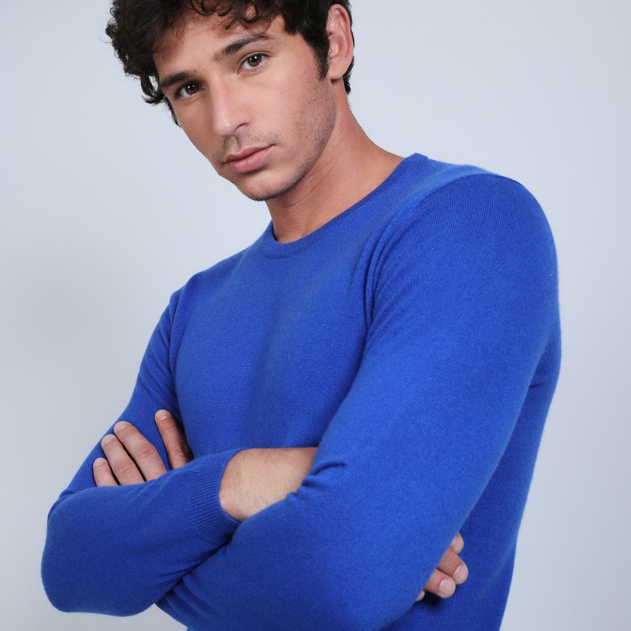 Suéter de cashmere com gola redonda - Evain