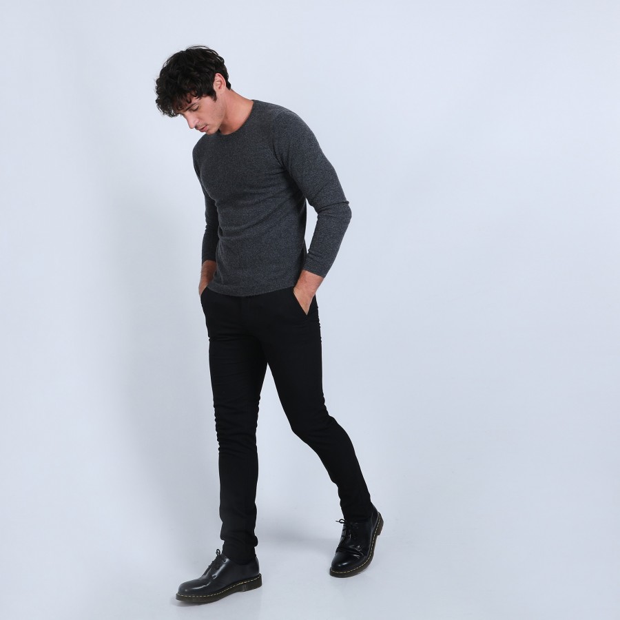 Round-neck cashmere jumper - Evain